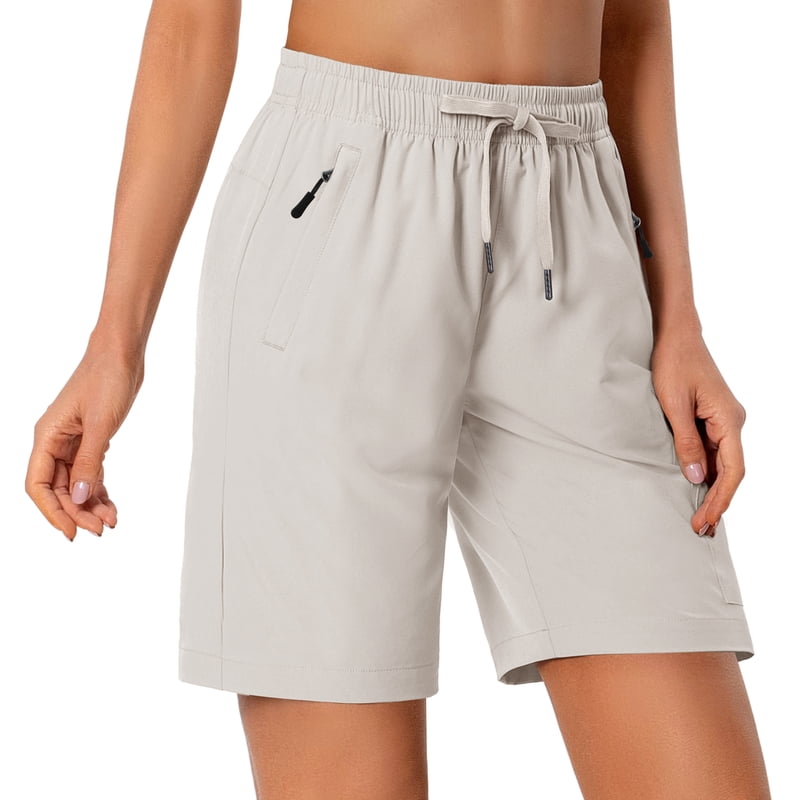 Women's Quick Dry Cargo Shorts for Hiking & Casual Summer Wear