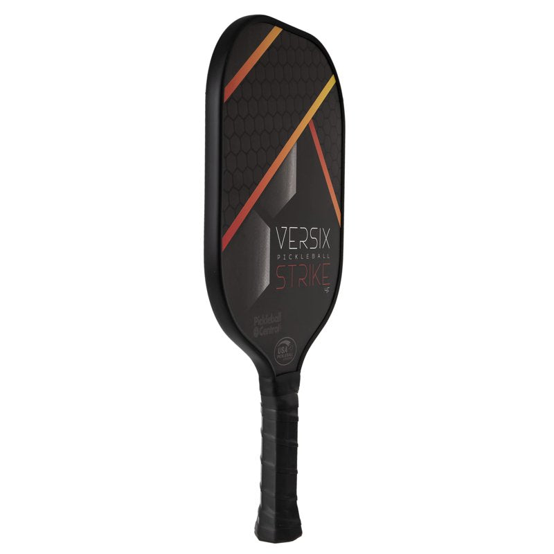 VERSIX Strike 4F Lightweight Pickleball Paddle - 7.1-7.5 oz, Orange, Universal Grip