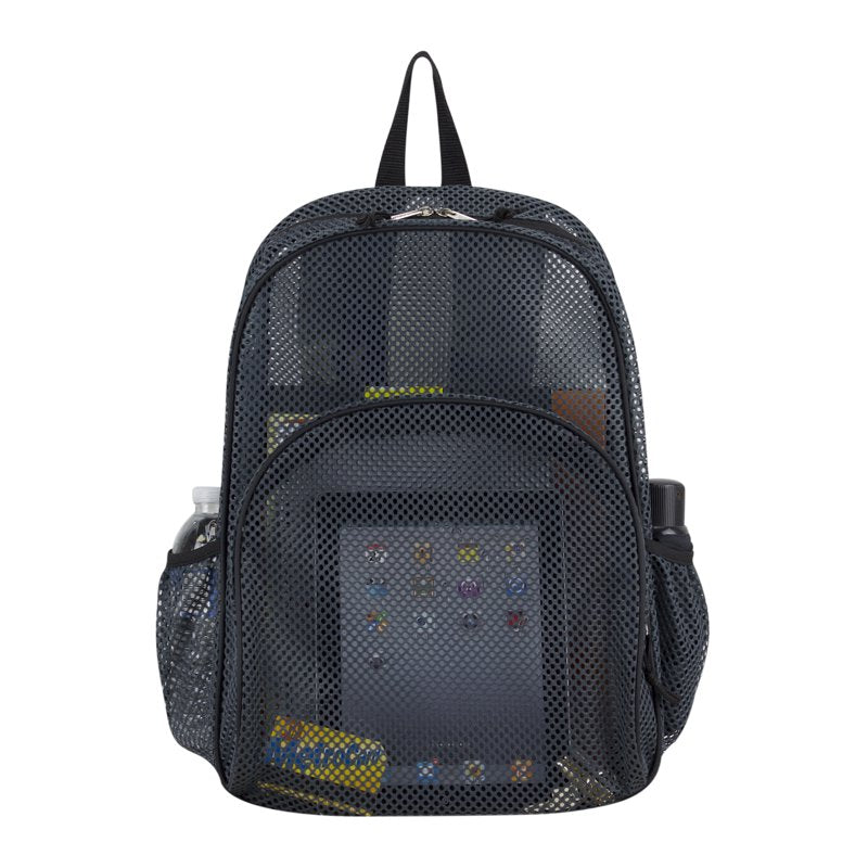 Mesh Backpack with Adjustable Padded Shoulder Straps - Lightweight & Durable