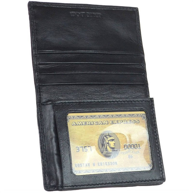Men's RFID Signal Blocking Leather Wallet with Gift Box - L-Fold Style