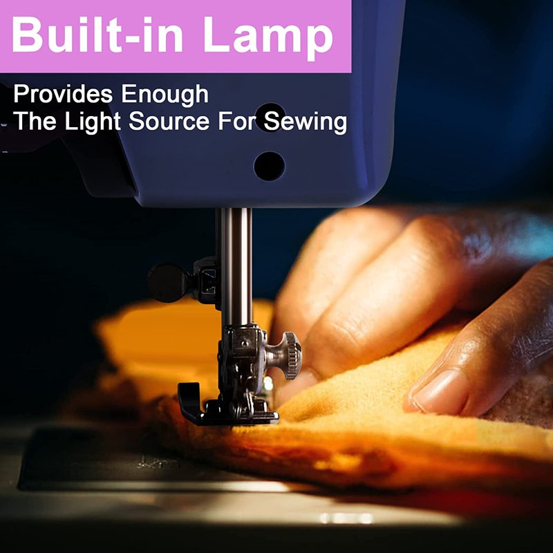 Portable Sewing Machine for Beginners Adults Kids with 12 Stitches & Reverse