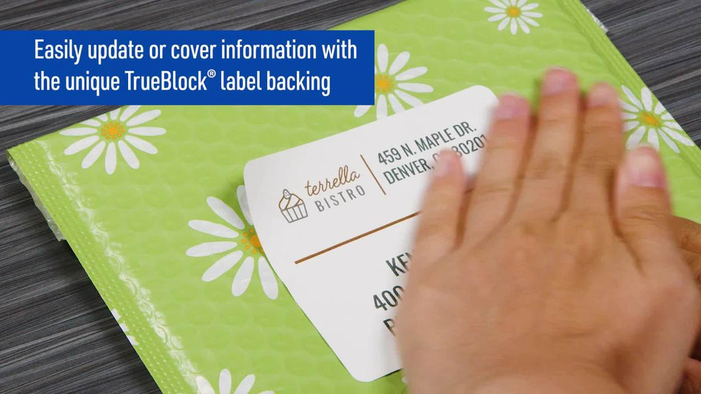 2x4 White Shipping Labels - Pack of 250, Permanent Adhesive, Printable