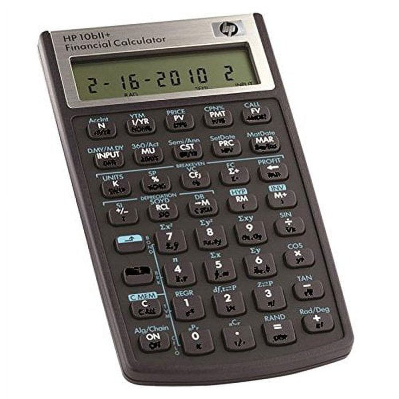 Financial Calculator for Business and Finance, HP 10bII+