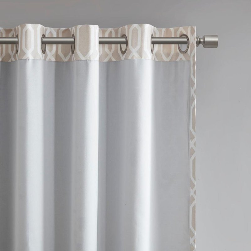 Blackout Grommet Top Curtain Panel - 95x84 Inches, Opaque Window Treatment