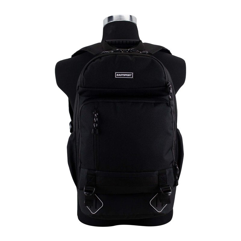 Unisex Elevated Backpack with Multiple Compartments and Water-Resistant Bottom