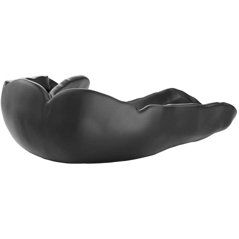 Ultra Slim Microfit Mouthguard for Adult Sports Protection - Black & Blue