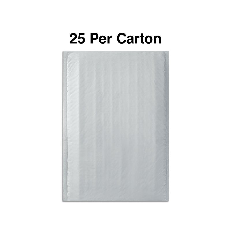 Poly Bubble Mailers 6x9 Inches White Self-Sealing Shipping Envelopes 25 Pack