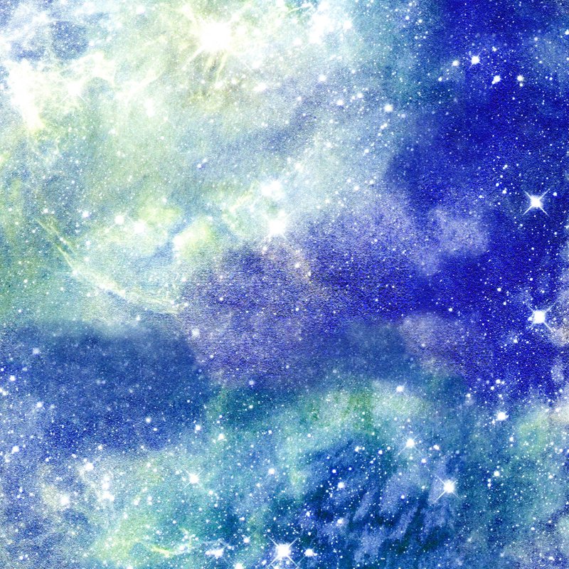 Cotton Celestial Fabric Bundle - Precut Quilt & Sewing Material, 18x21 Inches, Multicolor, 5 Pieces