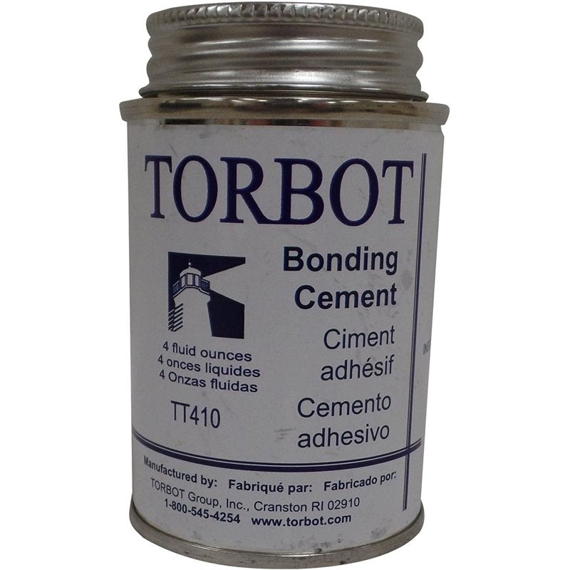 Skin Bonding Cement with Brush 4 oz Can - 2 Pack, Strong Adhesive for Medical & Craft Use