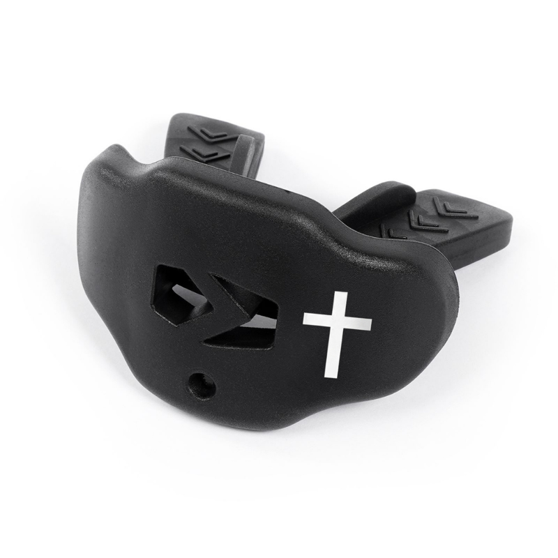 Football Mouthguard with Cross Design - Soft, Mouldable for Safety & Comfort