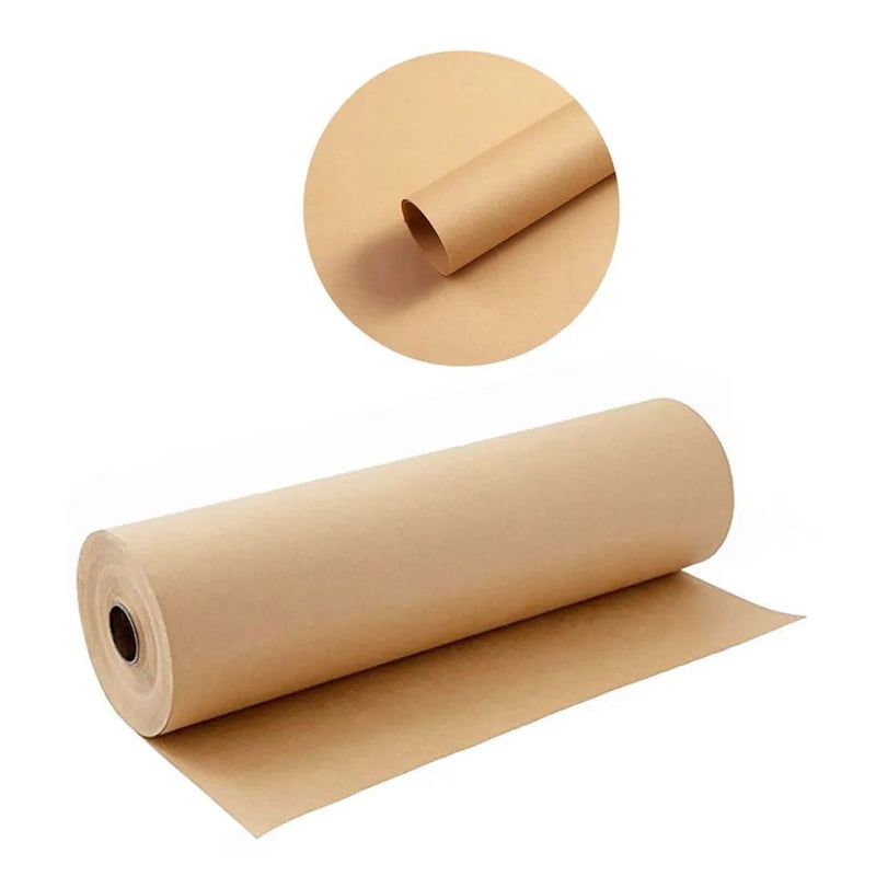 18-Inch Brown Kraft Paper Roll 1200 Feet Shipping & Packing Material