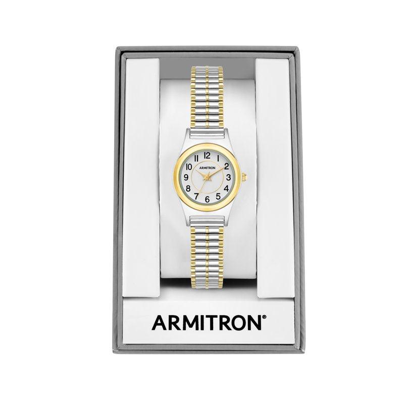 Women's Two-Tone Stainless Steel Analog Quartz Wristwatch