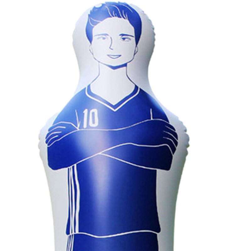 Inflatable Football Tackling Dummy Training Equipment Blue