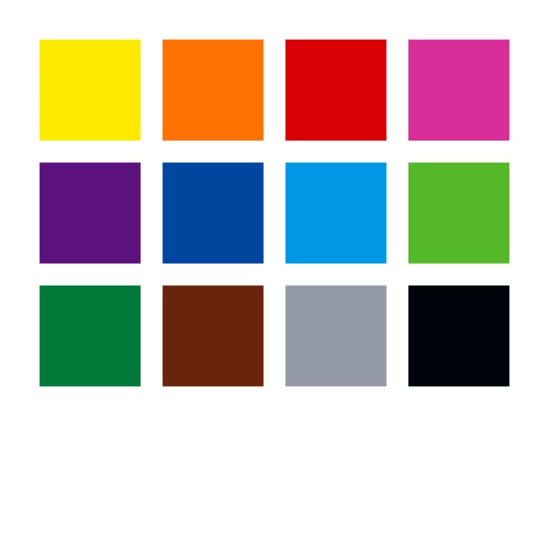 Staedtler Pigment Arts Brush Pens - Basic Colors, Set of 12, Variation 1