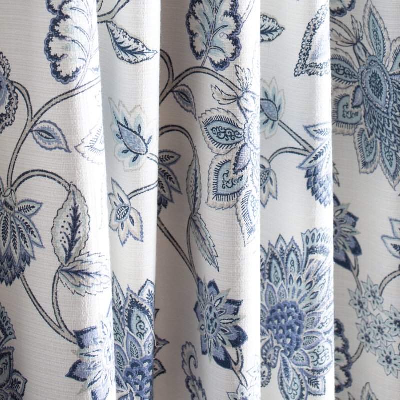 Blackout Curtain Panel Pair - Indigo, Lined, 50x95 Inches, Indoor Window Treatment