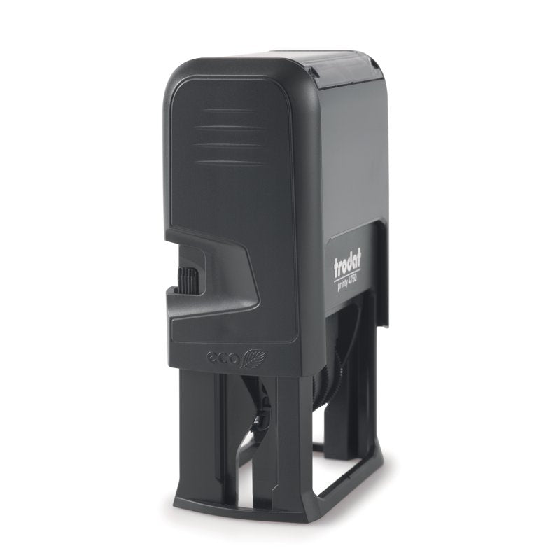 Self-Inking Date Stamp 5-in-1 with Interchangeable Messages, 1 x 1.63 in.