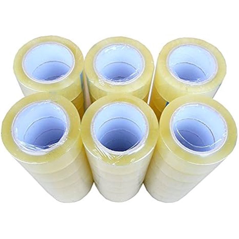 36 Rolls Clear Packing Tape - 2 Mil Heavy Duty Shipping & Sealing Tape