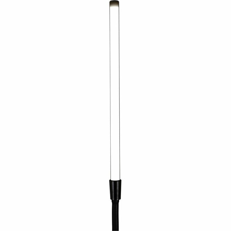 Clip-On Flexible LED Desk Lamp - Adjustable Brightness, Black