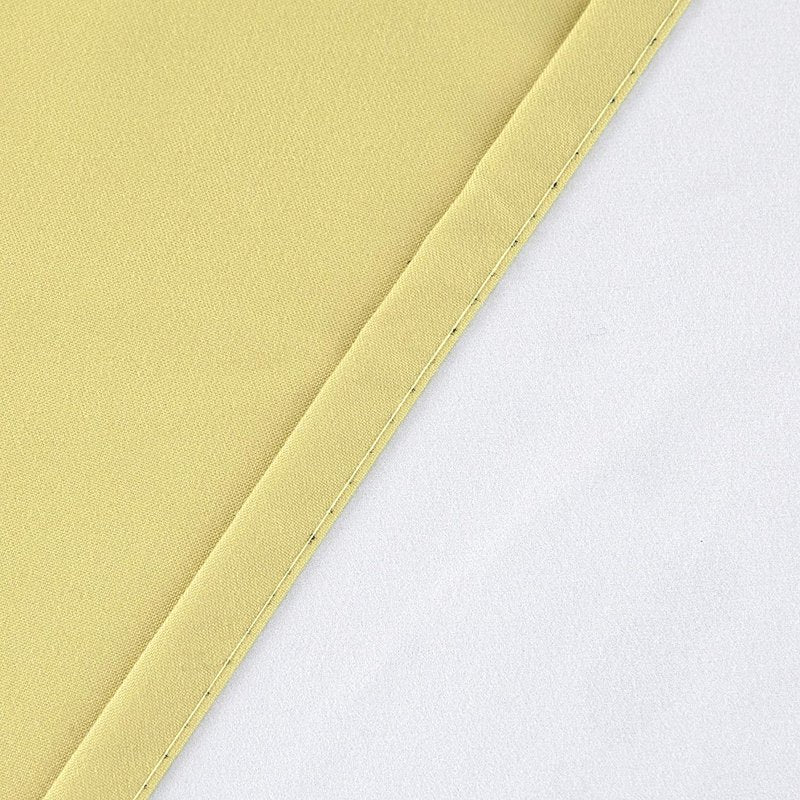Blackout Kitchen Curtains 36x36 Inches Rod Pocket Set - Multiple Colors