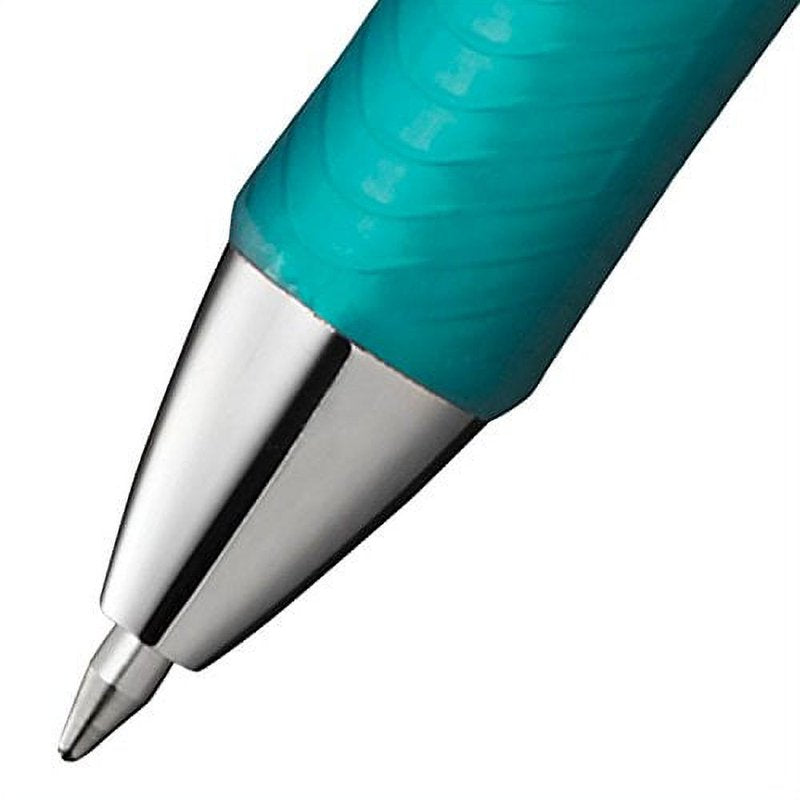 Retractable Gel Pen 12 Pack - Medium 0.7mm Liquid Gel Ink for Smooth Writing