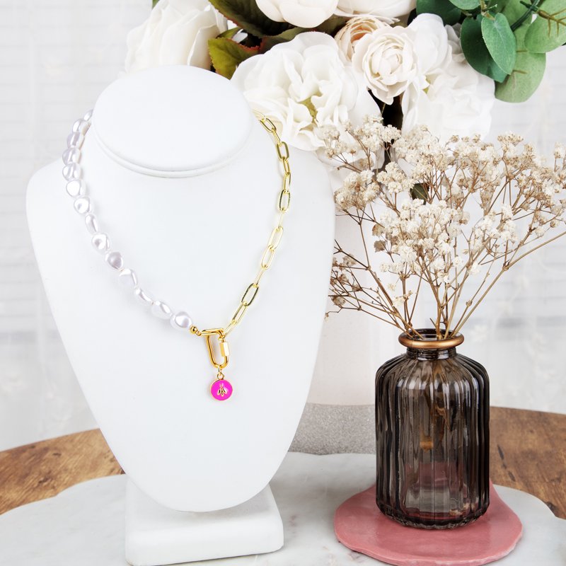 Two Pack Dainty Oval Chain with 3-Inch Extenders for Jewelry Making - Gold Finish