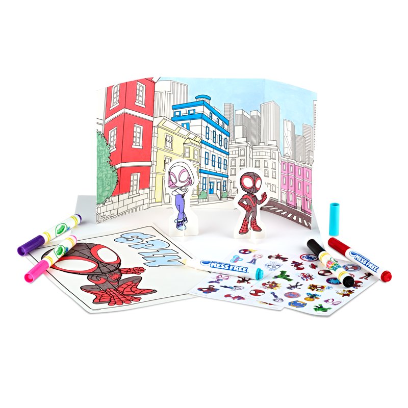Spiderman Color Wonder Mess-Free Coloring Set for Kids & Toddlers