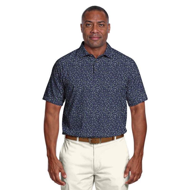 Performance Golf Polo Shirt Men’s & Big Men’s Short Sleeve UV Sun Protection