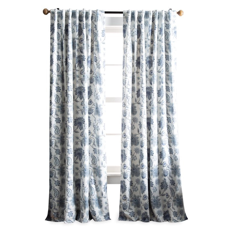 Blackout Curtain Panel Pair - Indigo, Lined, 50x95 Inches, Indoor Window Treatment