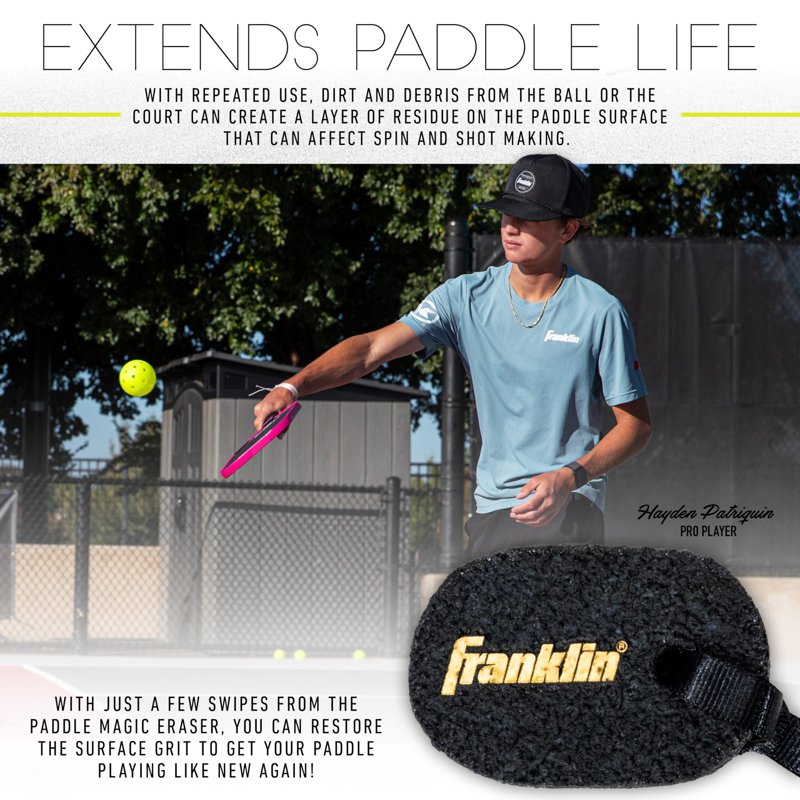 Paddle Magic Pickleball Paddle Eraser Cleaner by Franklin Sports