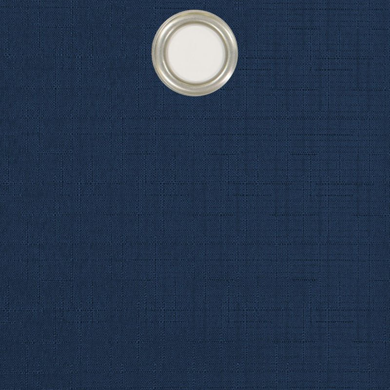 Blackout Curtain Panel - Grommet Top Room Darkening Window Treatment - Denim