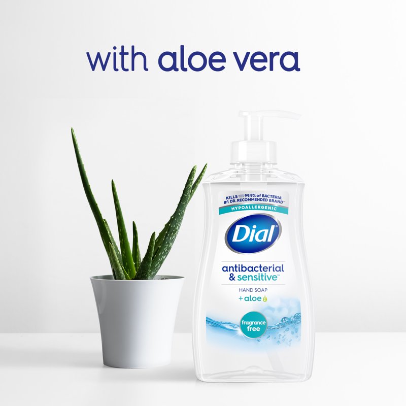 Dial Hypoallergenic Fragrance-Free Liquid Hand Soap - 11 fl oz