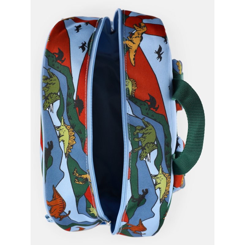 Kids' Dino World Backpack Set with Lunch Tote and Pouch - 17 Inch School Bag