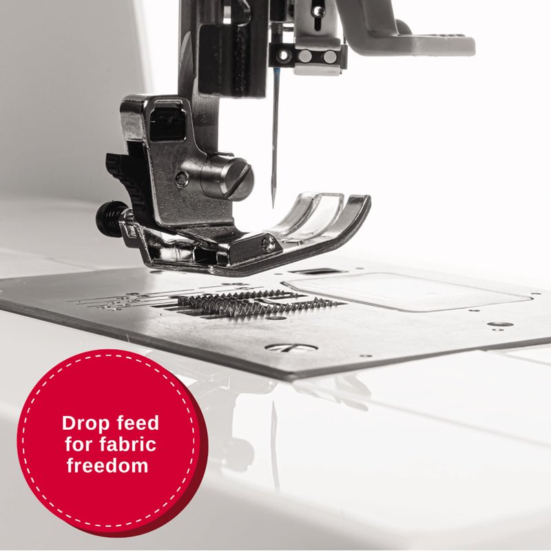 Computerized Sewing Machine with 810 Built-In Stitches & Accessories