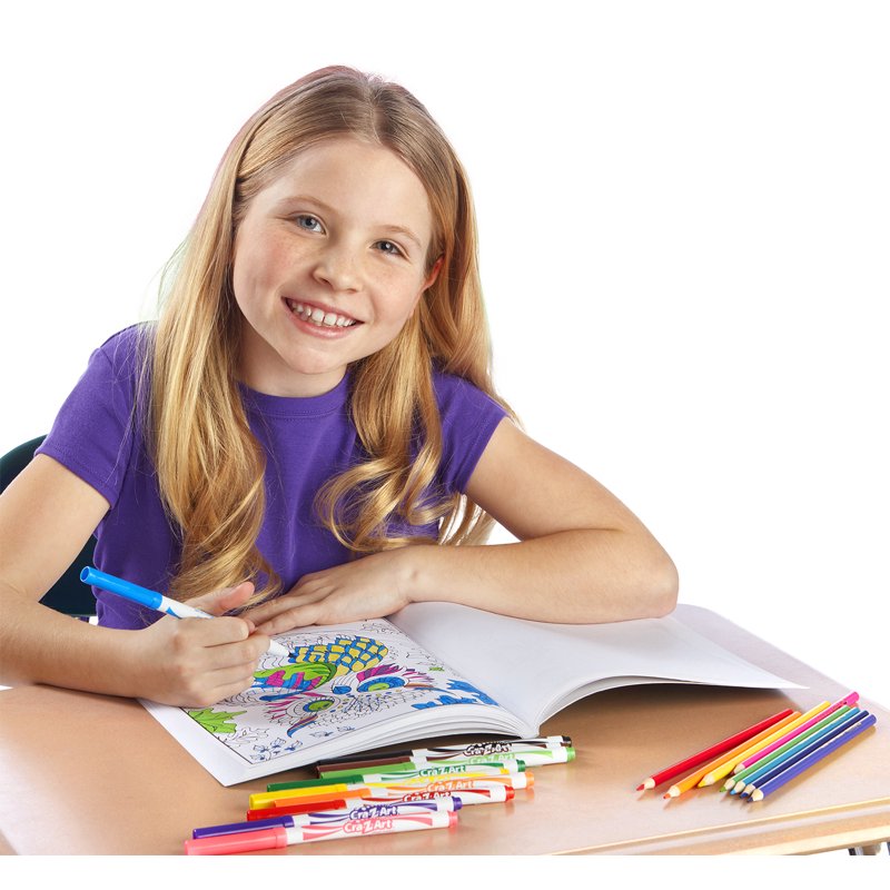Washable Art Markers Set - 20 Bright Colors for Kids & Beginners