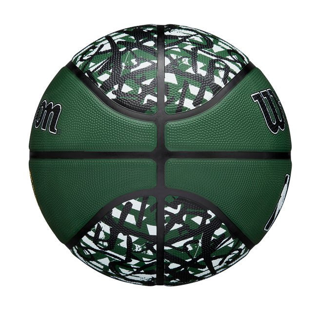 Wilson NBA Team Graffiti Basketball - Size 7 Outdoor Sports Ball