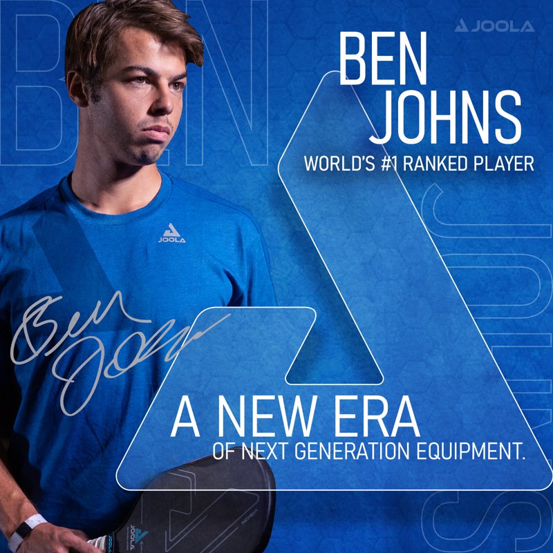 (2 Pack) JOOLA Essentials Pickleball Paddle - Blue, 15.5" Length, 8.2oz - USAPA Approved