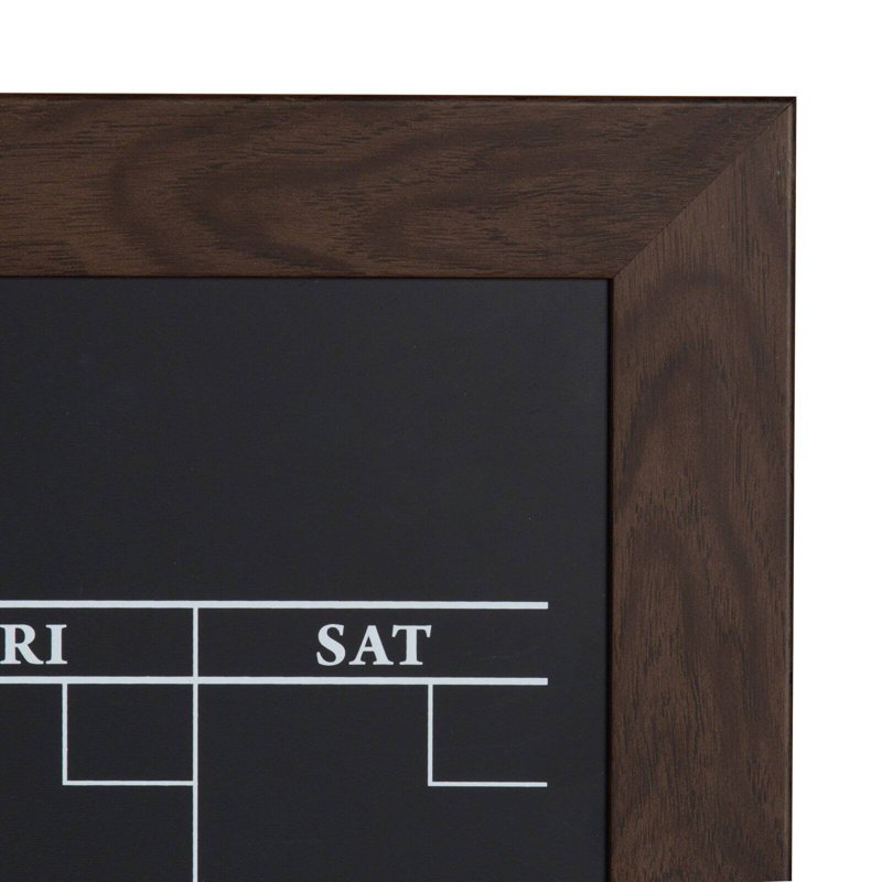 Magnetic Wall Mounted Chalkboard - 18 x 27 Inches, White