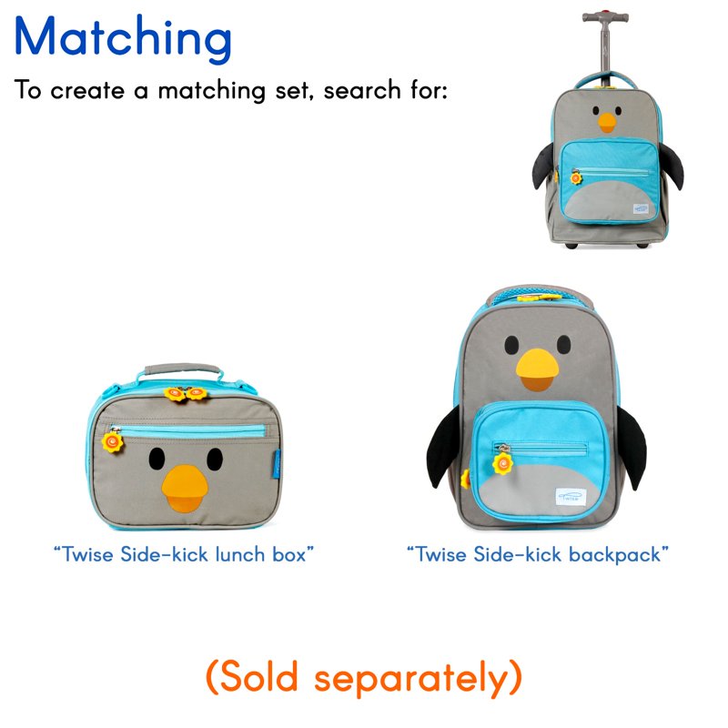 Kids Rolling Backpack with Detachable Shoulder Straps - Convertible School & Travel Bag
