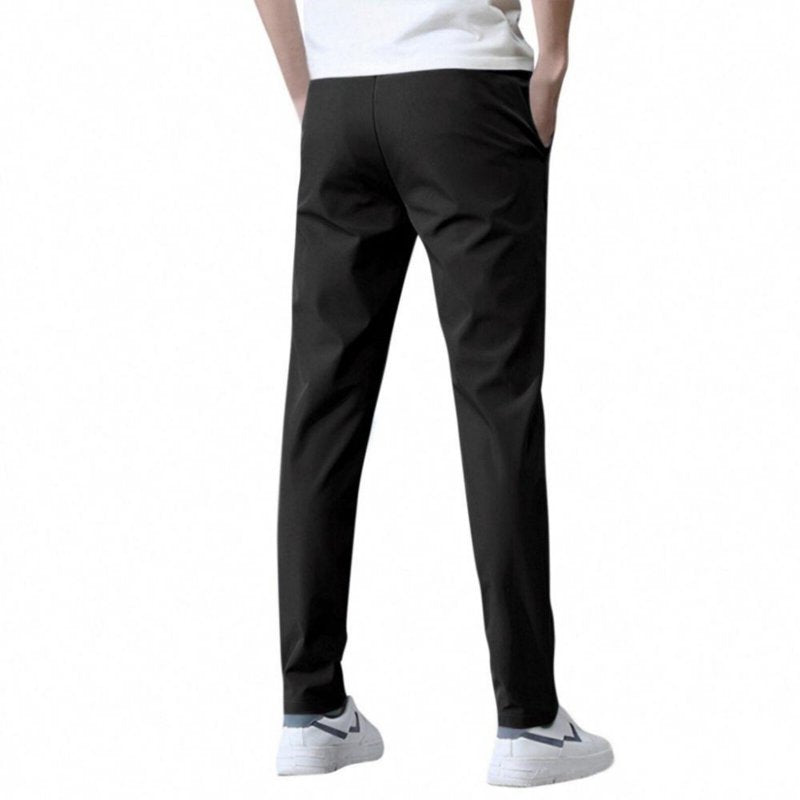 Men's Quick Dry Breathable Golf Pants with Stretch Waist and Pockets