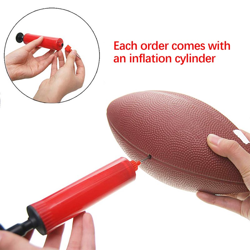 Toddler & Kids Football with Pump - 6.69-Inch Waterproof Soccer Ball for Indoor Outdoor Play