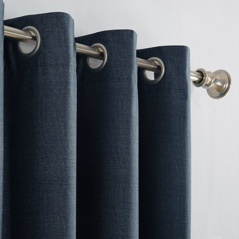 Blackout Thermal Insulated Grommet Curtain Panel - Noise & Light Blocking, Energy Efficient, Custom Sizes