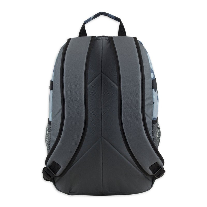 Unisex Athleisure Backpack with Spacious Compartments and Water Bottle Pockets
