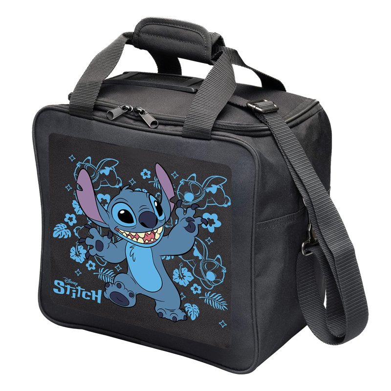 Stitch Bowling Ball Tote Bag with Inside Shoe Storage and Side Accessory Pocket - Variation Stitch