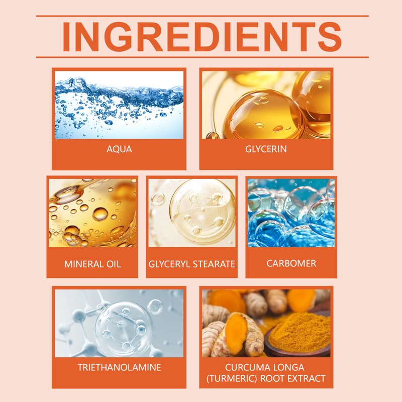 Turmeric Face Moisturizer Cream - Brightening & Soothing for All Skin Types 1.76oz