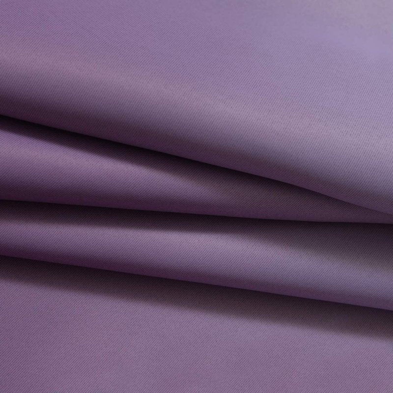 Purple Ombre Blackout Curtains - Room Darkening Window Drapes, 52x63 Inches, 2 Panels