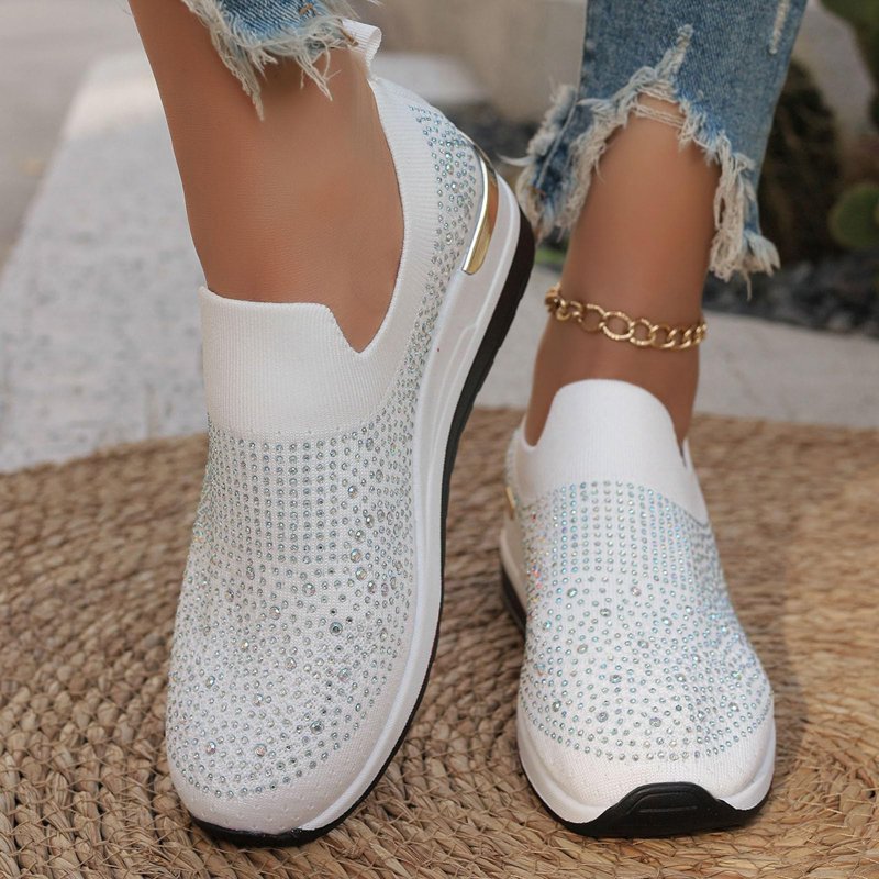 Women's Orthopedic Golf Shoes Breathable Non-Slip Slip-On Hiking Sneakers