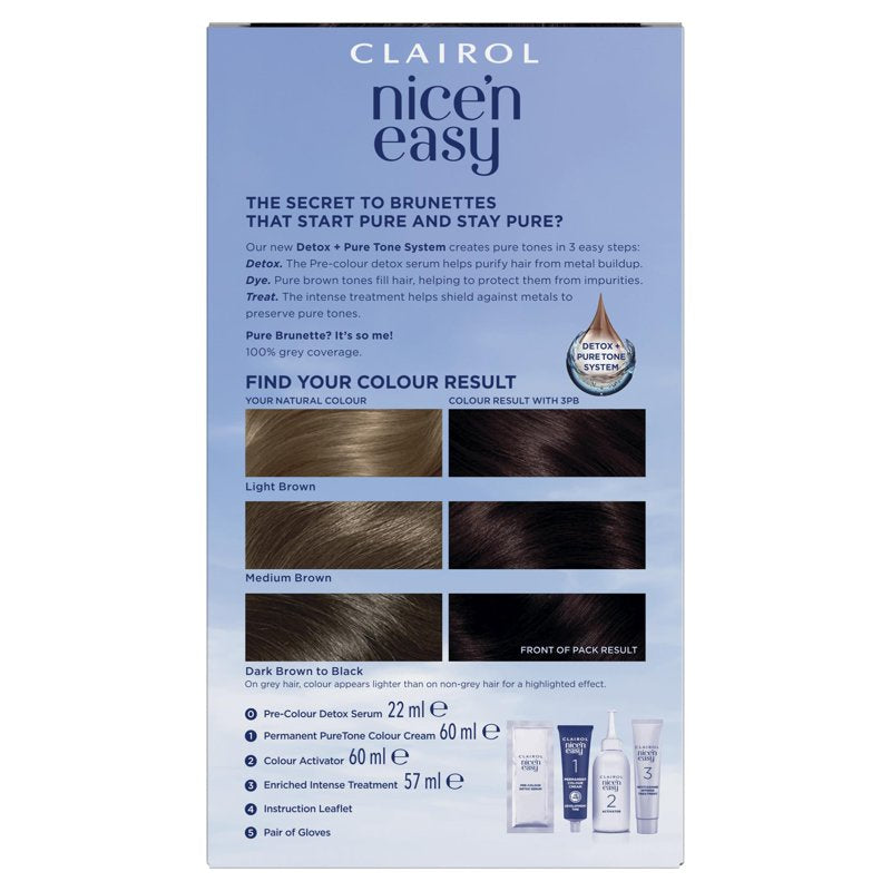 Permanent Hair Color Creme - Multiple Shades for Rich Brown Tones