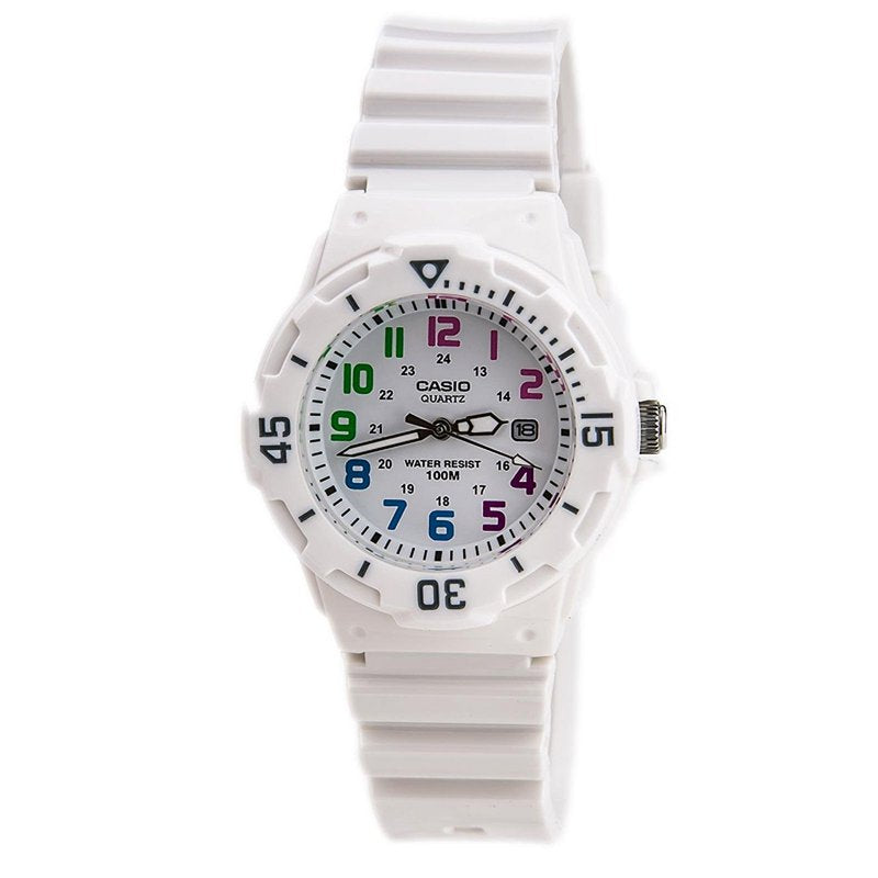 Casio Women's Dive Style Watch - Water Resistant 100M, Resin Band