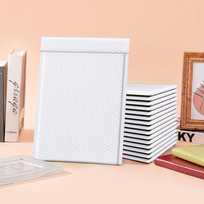 6x9 Inch Waterproof Bubble Mailers Pack of 250 Self Seal Padded Envelopes for Shipping