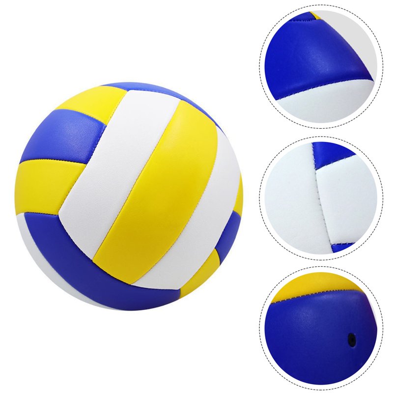 Size 5 Volleyball for Indoor & Outdoor Play - High-Quality PVC & Rubber
